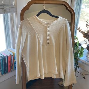 Madewell Cream Top